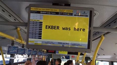İ­E­T­T­ ­S­i­t­e­s­i­ ­v­e­ ­M­e­t­r­o­b­ü­s­ ­E­k­r­a­n­l­a­r­ı­ ­H­a­c­k­l­e­n­d­i­:­ ­­E­k­b­e­r­ ­W­a­s­ ­H­e­r­e­­